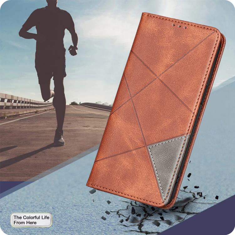 For Xiaomi 15T 5G Rhombus Texture Magnetic Leather Phone Case