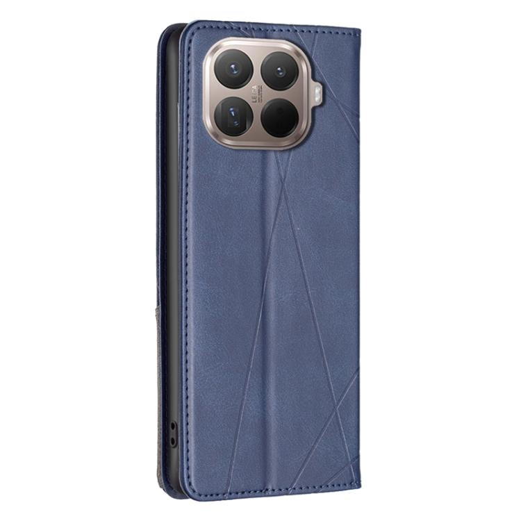 For Xiaomi 15T Pro Rhombus Texture Magnetic Leather Phone Case