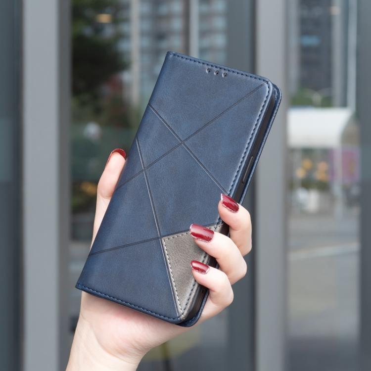 For Xiaomi 15T Pro Rhombus Texture Magnetic Leather Phone Case