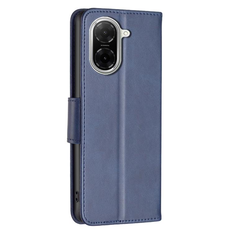 For Xiaomi Poco C71 Lambskin Texture Pure Color Flip Leather Phone Case