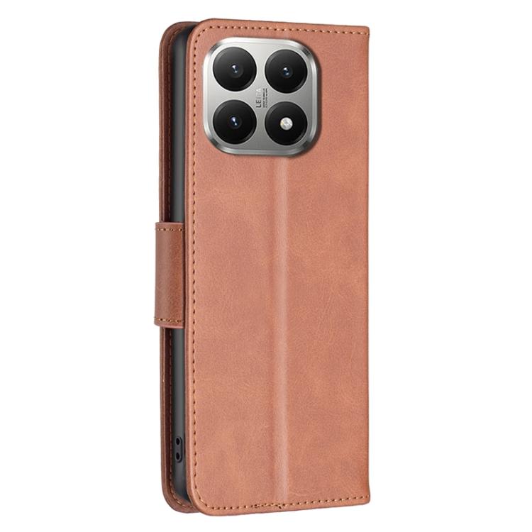For Xiaomi 15T 5G Lambskin Texture Pure Color Flip Leather Phone Case