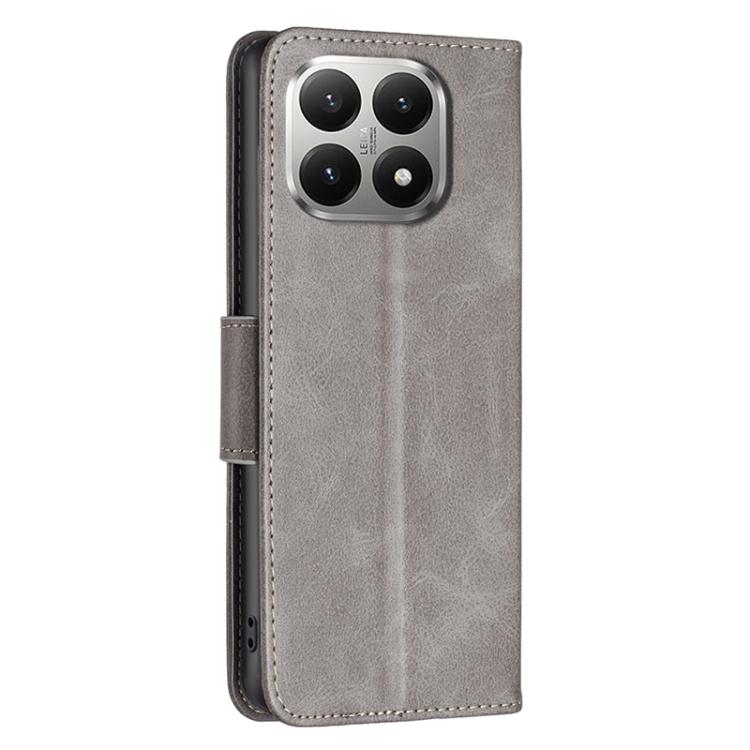 For Xiaomi 15T 5G Lambskin Texture Pure Color Flip Leather Phone Case