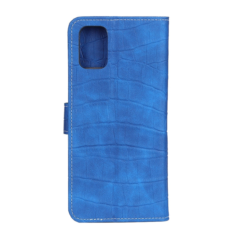 For Samsung Galaxy M51 (Side Fingerprint Version) Crocodile Texture Horizontal Flip Leather Case with Holder & Card Slots & Wallet & Photo Frame
