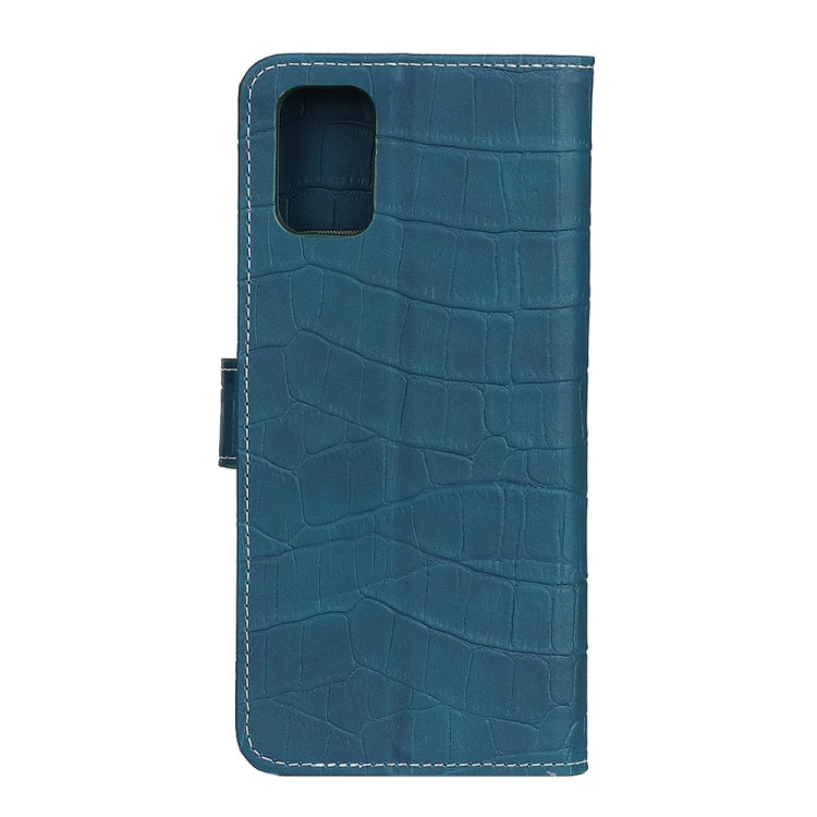For Samsung Galaxy M51 (Side Fingerprint Version) Crocodile Texture Horizontal Flip Leather Case with Holder & Card Slots & Wallet & Photo Frame