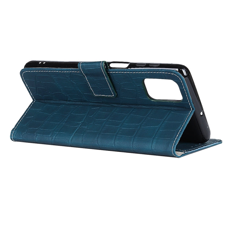For Samsung Galaxy M51 (Side Fingerprint Version) Crocodile Texture Horizontal Flip Leather Case with Holder & Card Slots & Wallet & Photo Frame