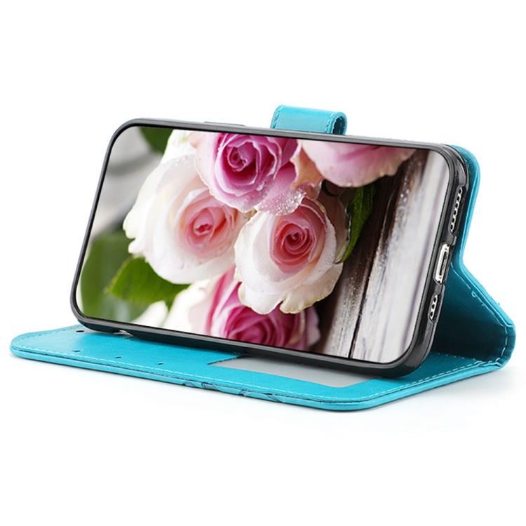 For Nothing Phone 3a Pro Rose Butterfly Embossed Leather Phone Case