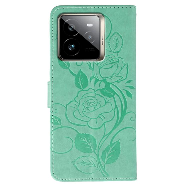 For Realme GT 7 Pro Rose Butterfly Embossed Leather Phone Case