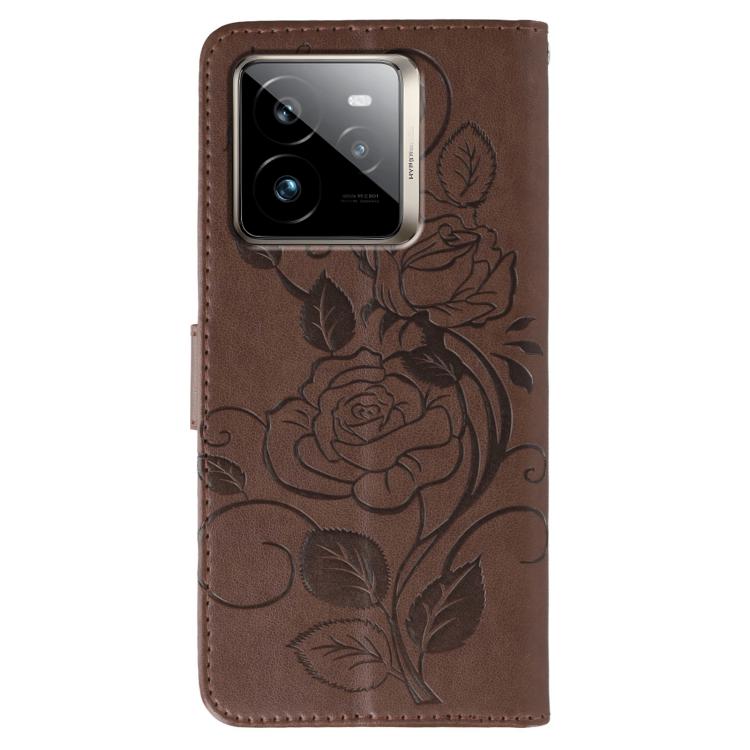 For Realme GT 7 Pro Rose Butterfly Embossed Leather Phone Case