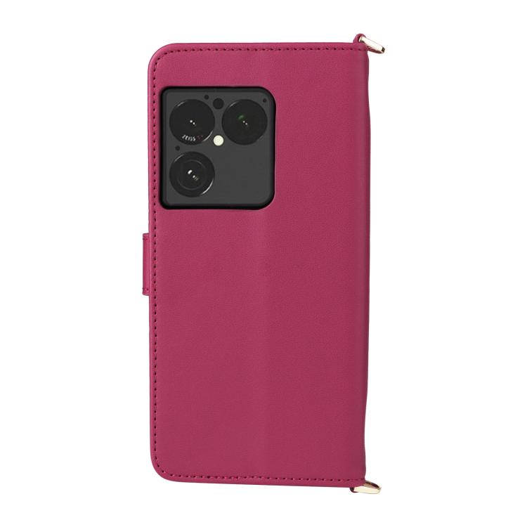 For Sony Xperia 1 VIII Multifunctional 6-Card Slots Leather Phone Case with Wrist Strap