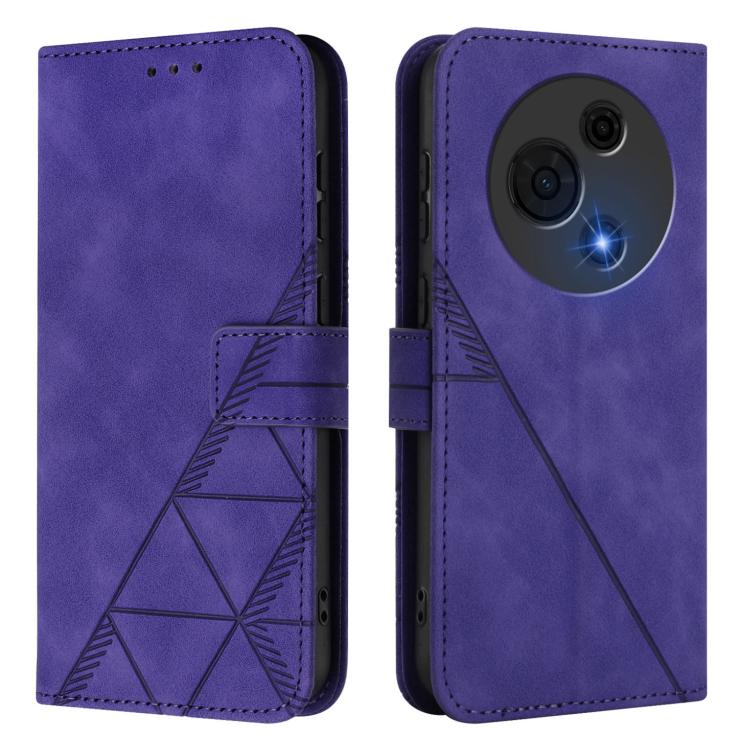 For TCL 60 NxtPaper Crossbody 3D Embossed Flip Leather Phone Case