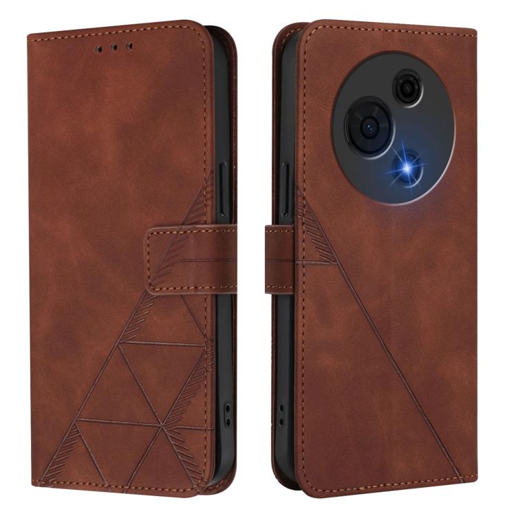 For TCL 60 NxtPaper Crossbody 3D Embossed Flip Leather Phone Case