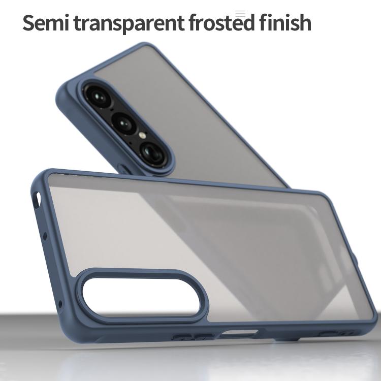 For Sony Xperia 1 VII Fan Dun Series TPU Hybrid PC Frosted Phone Case