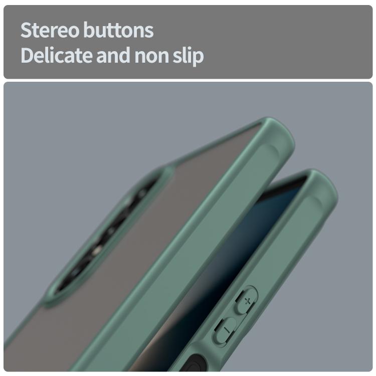 For Sony Xperia 1 VII Fan Dun Series TPU Hybrid PC Frosted Phone Case