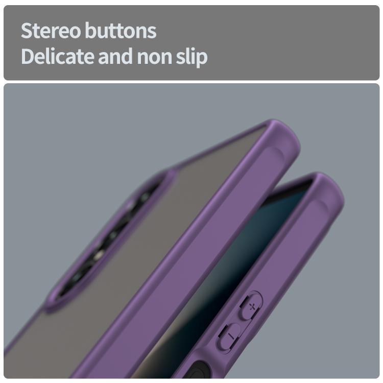 For Sony Xperia 1 VII Fan Dun Series TPU Hybrid PC Frosted Phone Case
