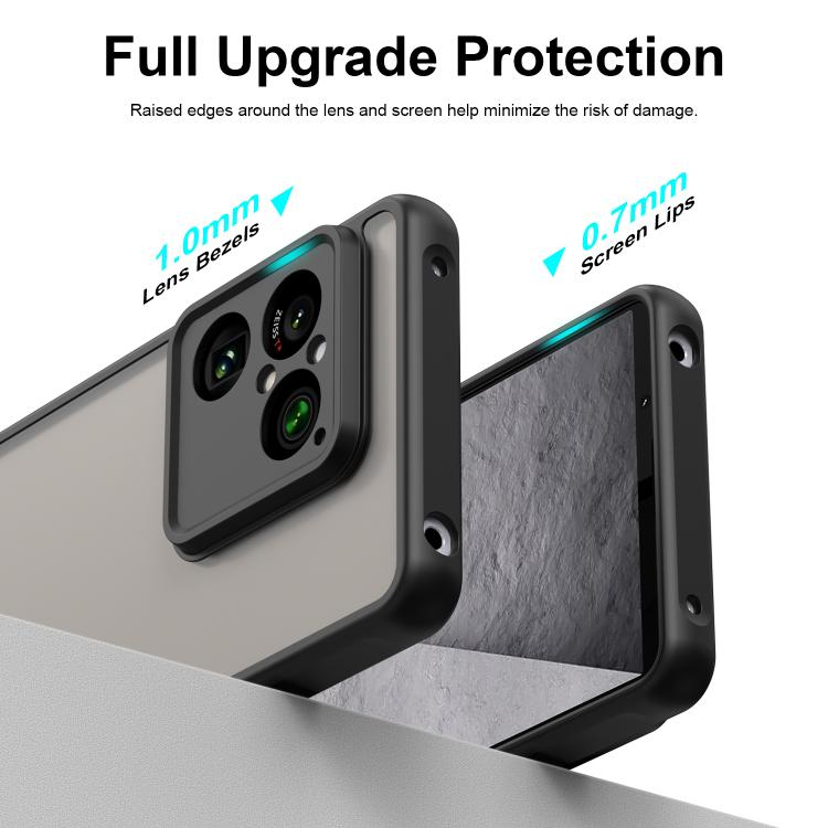 For Sony Xperia 1 VIII Fan Dun Series TPU Hybrid PC Frosted Phone Case