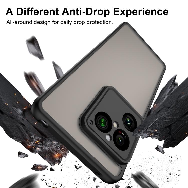 For Sony Xperia 1 VIII Fan Dun Series TPU Hybrid PC Frosted Phone Case