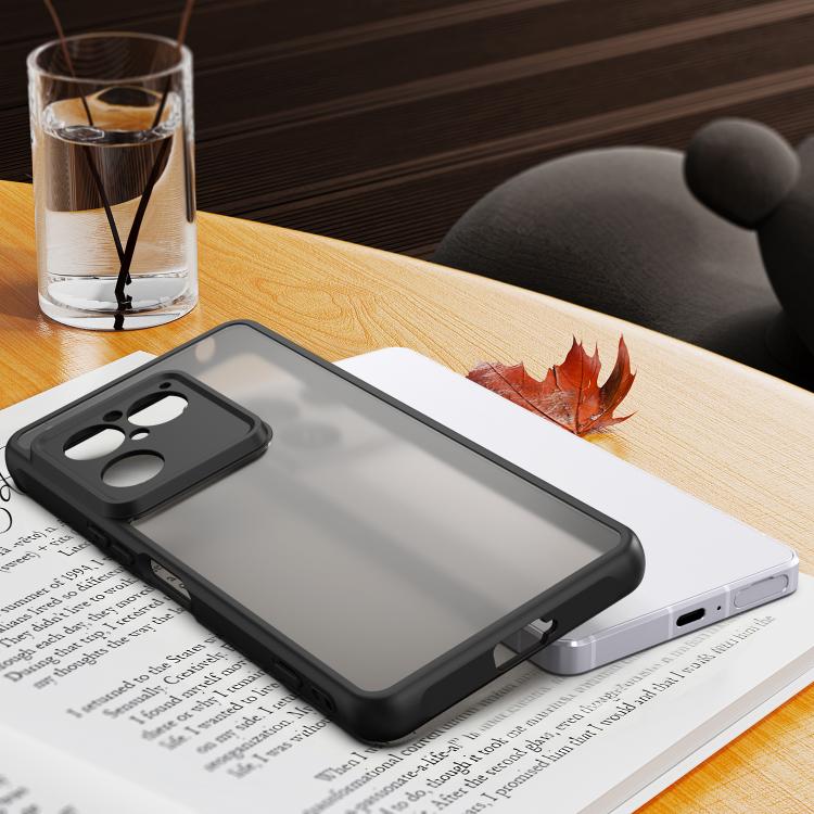 For Sony Xperia 1 VIII Fan Dun Series TPU Hybrid PC Frosted Phone Case