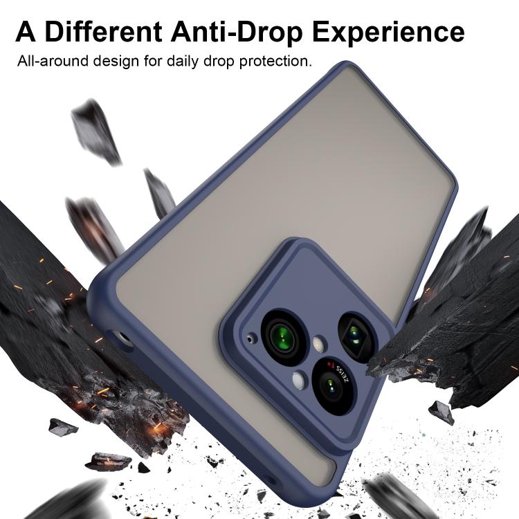 For Sony Xperia 1 VIII Fan Dun Series TPU Hybrid PC Frosted Phone Case