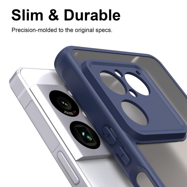 For Sony Xperia 1 VIII Fan Dun Series TPU Hybrid PC Frosted Phone Case