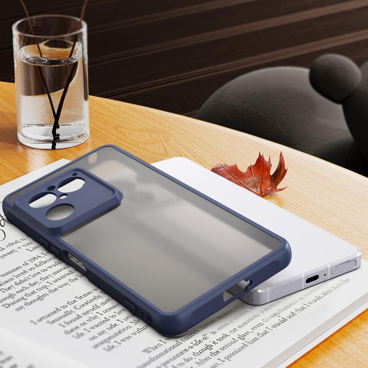 For Sony Xperia 1 VIII Fan Dun Series TPU Hybrid PC Frosted Phone Case