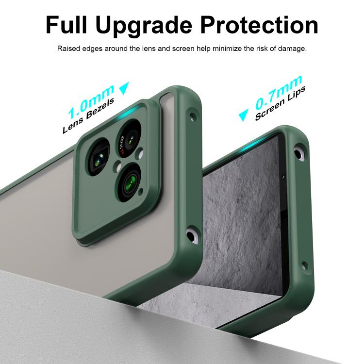 For Sony Xperia 1 VIII Fan Dun Series TPU Hybrid PC Frosted Phone Case
