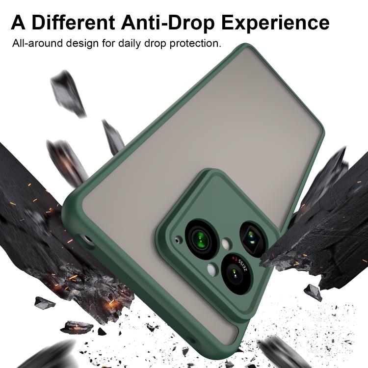 For Sony Xperia 1 VIII Fan Dun Series TPU Hybrid PC Frosted Phone Case