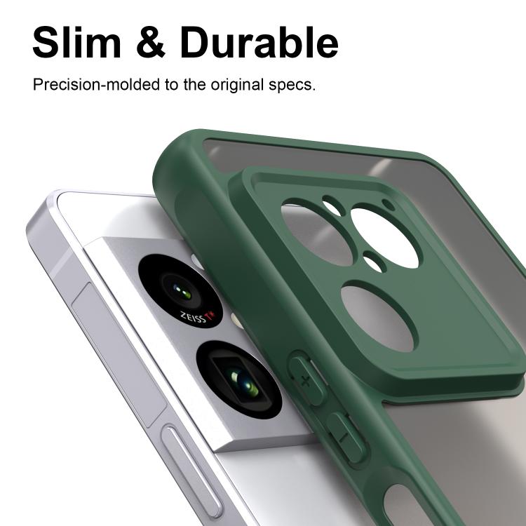 For Sony Xperia 1 VIII Fan Dun Series TPU Hybrid PC Frosted Phone Case