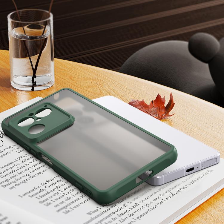 For Sony Xperia 1 VIII Fan Dun Series TPU Hybrid PC Frosted Phone Case