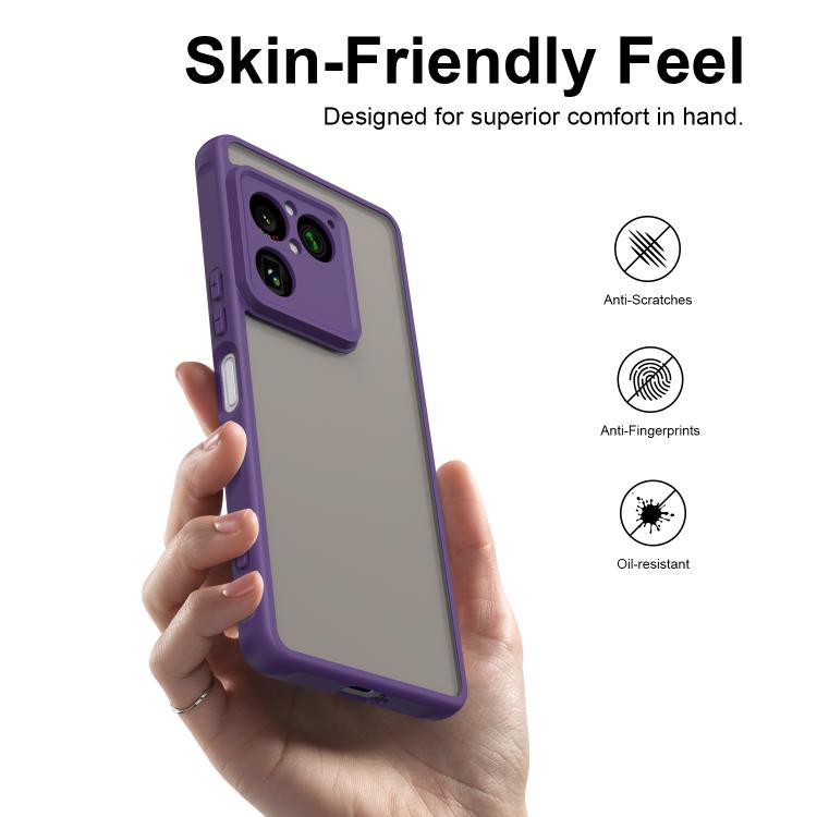 For Sony Xperia 1 VIII Fan Dun Series TPU Hybrid PC Frosted Phone Case