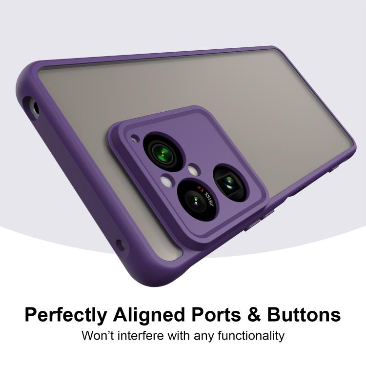 For Sony Xperia 1 VIII Fan Dun Series TPU Hybrid PC Frosted Phone Case