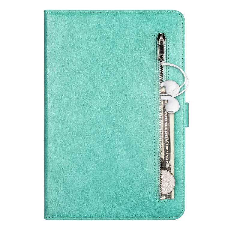 For Samsung Galaxy Tab A8.0 (2015) T35 Fashion Calf Texture Zipper Horizontal Flip Leather Case with Stand & Card Slots & Wallet & Wake-up / Sleep Function
