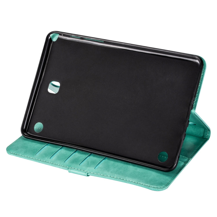For Samsung Galaxy Tab A8.0 (2015) T35 Fashion Calf Texture Zipper Horizontal Flip Leather Case with Stand & Card Slots & Wallet & Wake-up / Sleep Function