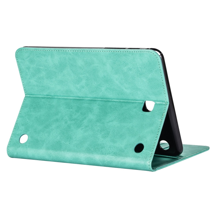 For Samsung Galaxy Tab A8.0 (2015) T35 Fashion Calf Texture Zipper Horizontal Flip Leather Case with Stand & Card Slots & Wallet & Wake-up / Sleep Function