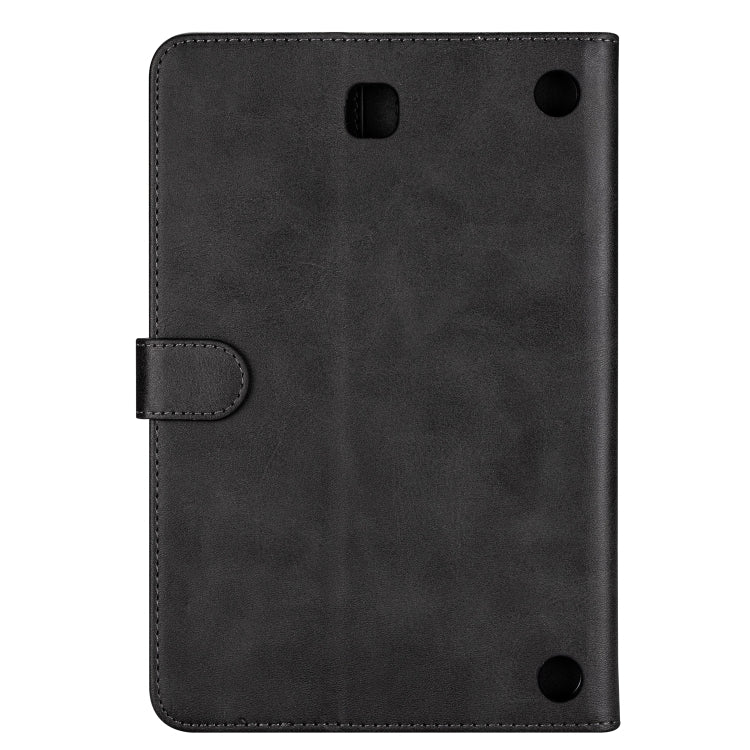 For Samsung Galaxy Tab A8.0 (2015) T35 Fashion Calf Texture Zipper Horizontal Flip Leather Case with Stand & Card Slots & Wallet & Wake-up / Sleep Function