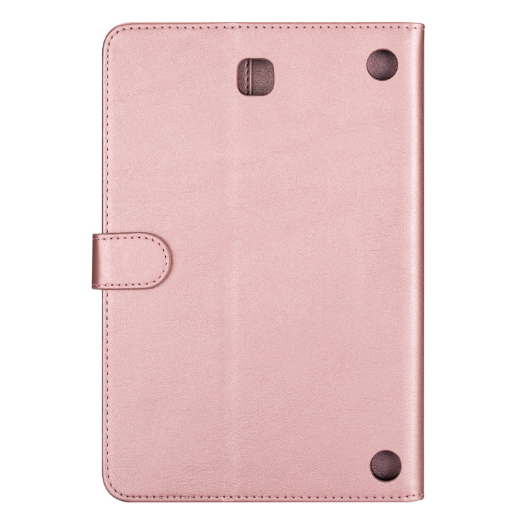 For Samsung Galaxy Tab A8.0 (2015) T35 Fashion Calf Texture Zipper Horizontal Flip Leather Case with Stand & Card Slots & Wallet & Wake-up / Sleep Function