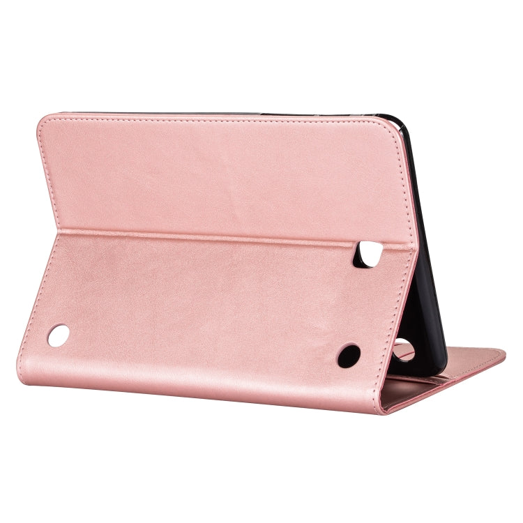 For Samsung Galaxy Tab A8.0 (2015) T35 Fashion Calf Texture Zipper Horizontal Flip Leather Case with Stand & Card Slots & Wallet & Wake-up / Sleep Function
