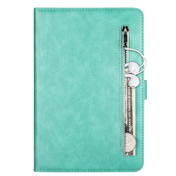 For Samsung Galaxy Tab A8.0 (2017) T380 Fashion Calf Texture Zipper Horizontal Flip Leather Case with Stand & Card Slots & Wallet & Wake-up / Sleep Function