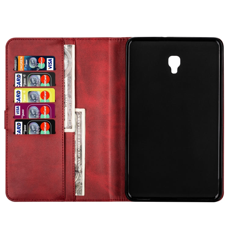 For Samsung Galaxy Tab A8.0 (2017) T380 Fashion Calf Texture Zipper Horizontal Flip Leather Case with Stand & Card Slots & Wallet & Wake-up / Sleep Function