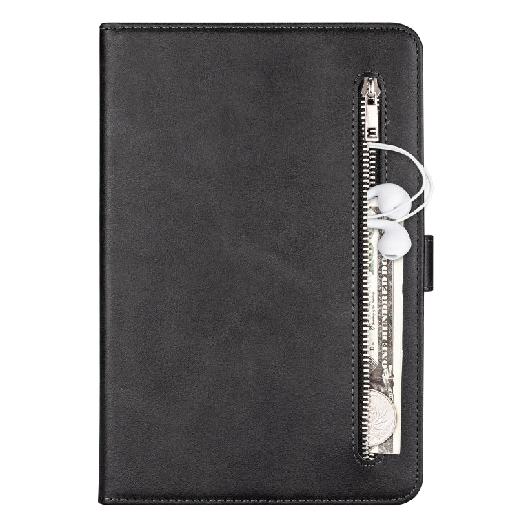For Samsung Galaxy Tab A8.0 (2017) T380 Fashion Calf Texture Zipper Horizontal Flip Leather Case with Stand & Card Slots & Wallet & Wake-up / Sleep Function