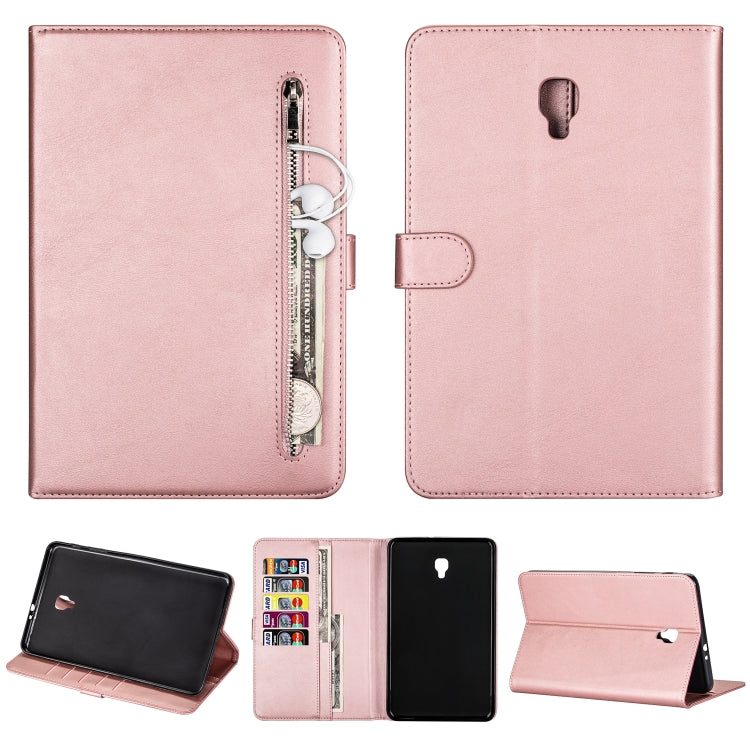 For Samsung Galaxy Tab A8.0 (2017) T380 Fashion Calf Texture Zipper Horizontal Flip Leather Case with Stand & Card Slots & Wallet & Wake-up / Sleep Function