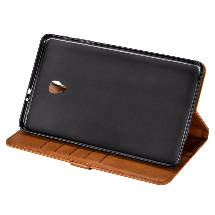 For Samsung Galaxy Tab A8.0 (2017) T380 Fashion Calf Texture Zipper Horizontal Flip Leather Case with Stand & Card Slots & Wallet & Wake-up / Sleep Function