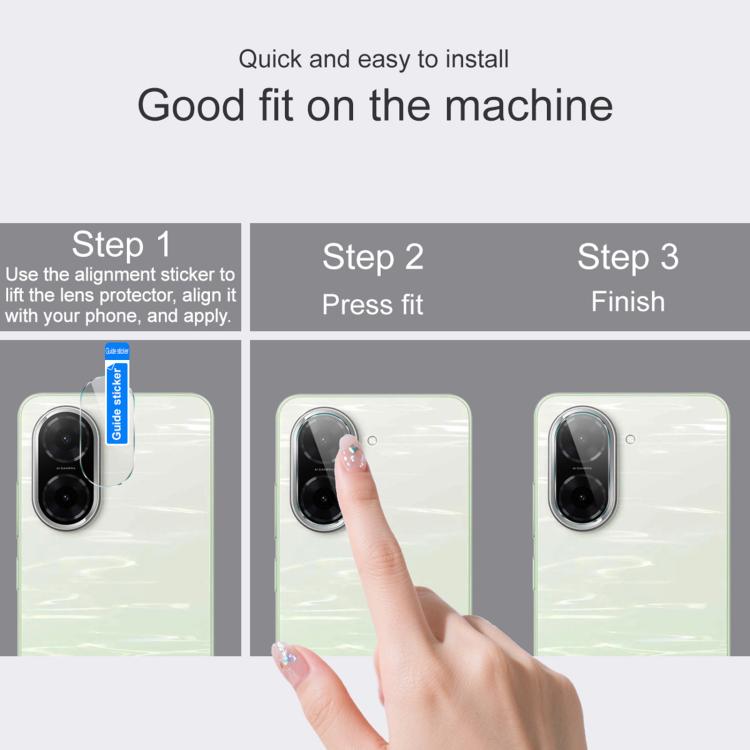 For Redmi A5 4G 171.7mm IMAK Rear Camera Lens Glass Film Thin Version