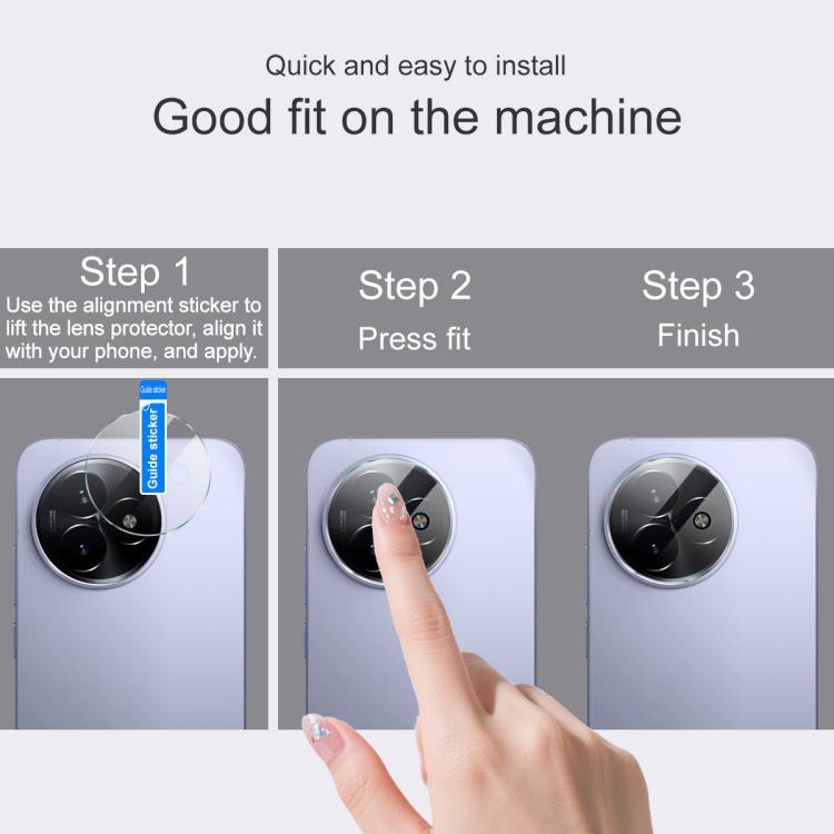 For Redmi K80 Ultra IMAK Rear Camera Lens Glass Film Thin Version