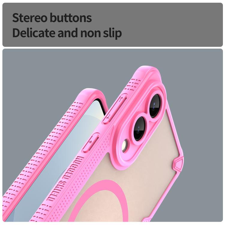 For Samsung Galaxy S25 Edge 5G Armor Glaze MagSafe Magnetic Phone Case