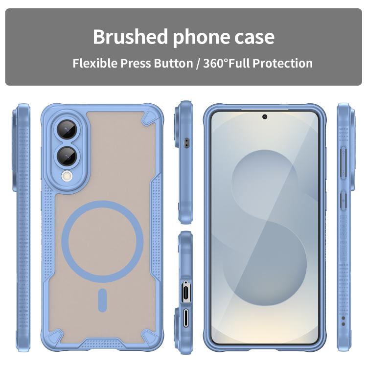 For Samsung Galaxy S25 Edge 5G Armor Glaze MagSafe Magnetic Phone Case