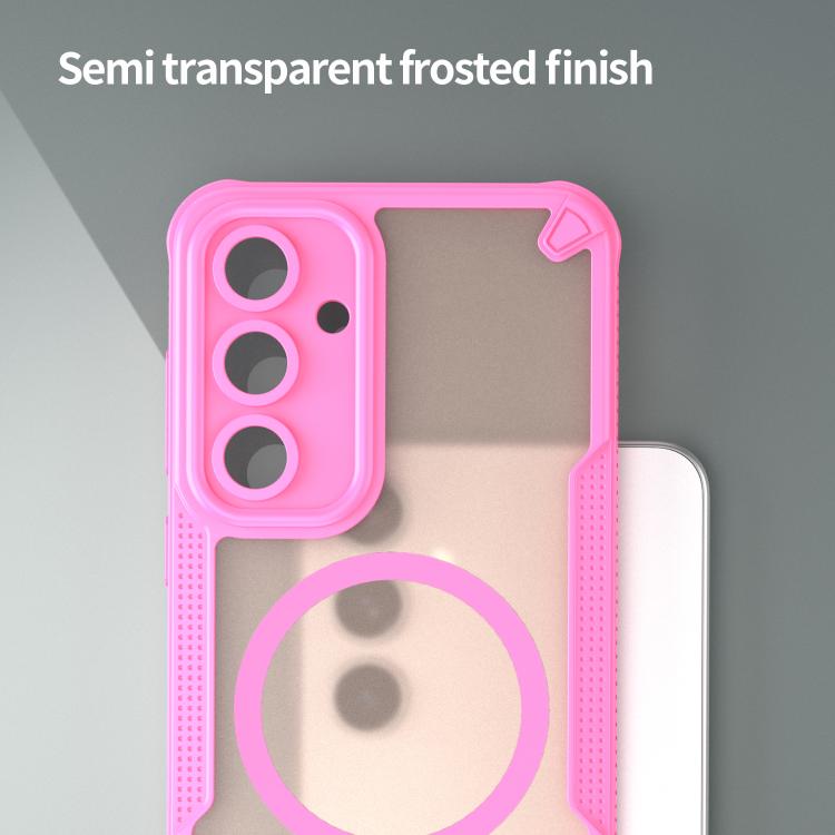 For Samsung Galaxy S24 FE 5G Armor Glaze MagSafe Magnetic Phone Case