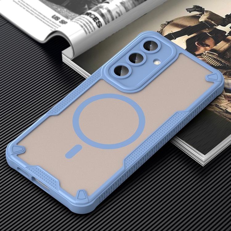 For Samsung Galaxy S24 FE 5G Armor Glaze MagSafe Magnetic Phone Case