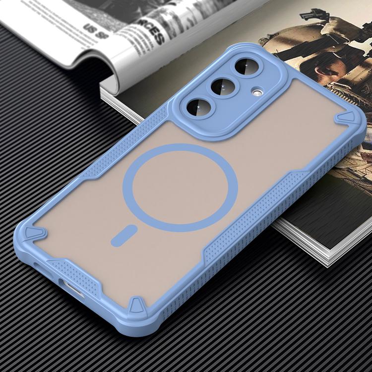 For Samsung Galaxy S25+ 5G Armor Glaze MagSafe Magnetic Phone Case