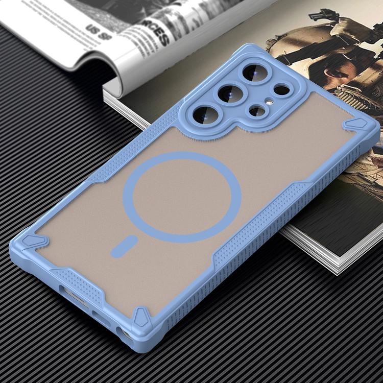 For Samsung Galaxy S23 Ultra 5G Armor Glaze MagSafe Magnetic Phone Case