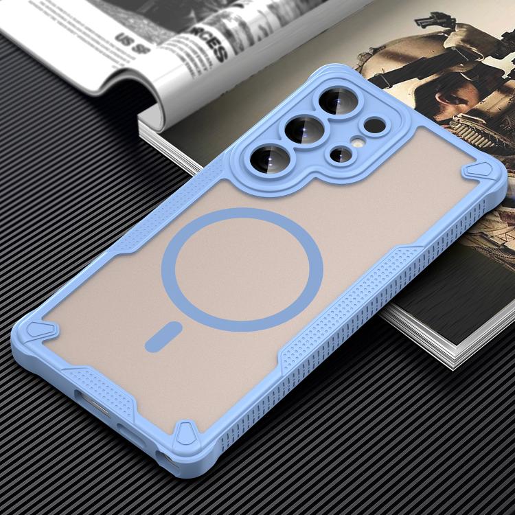 For Samsung Galaxy S25 Ultra 5G Armor Glaze MagSafe Magnetic Phone Case